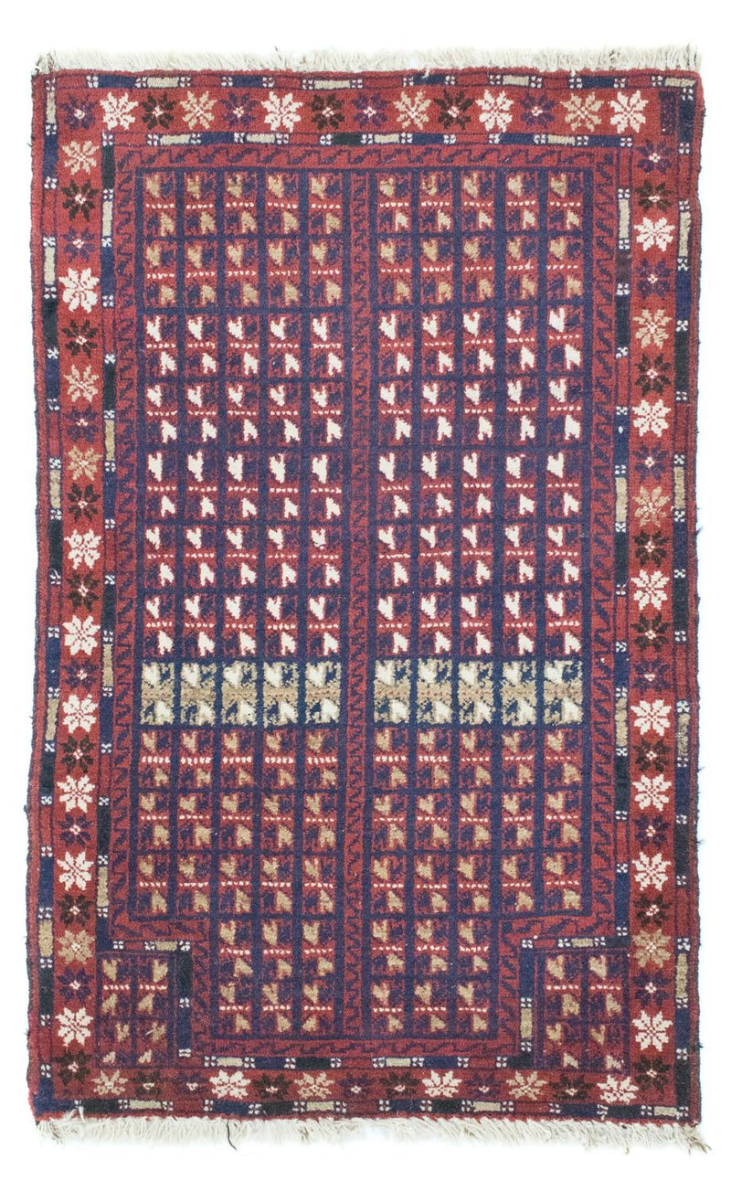Baluch-matta - 136 x 82 cm - brun