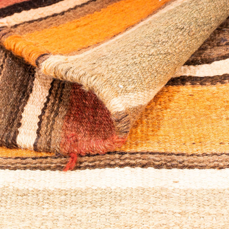 Kelim-matta - gammal - 180 x 170 cm - flerfärgad