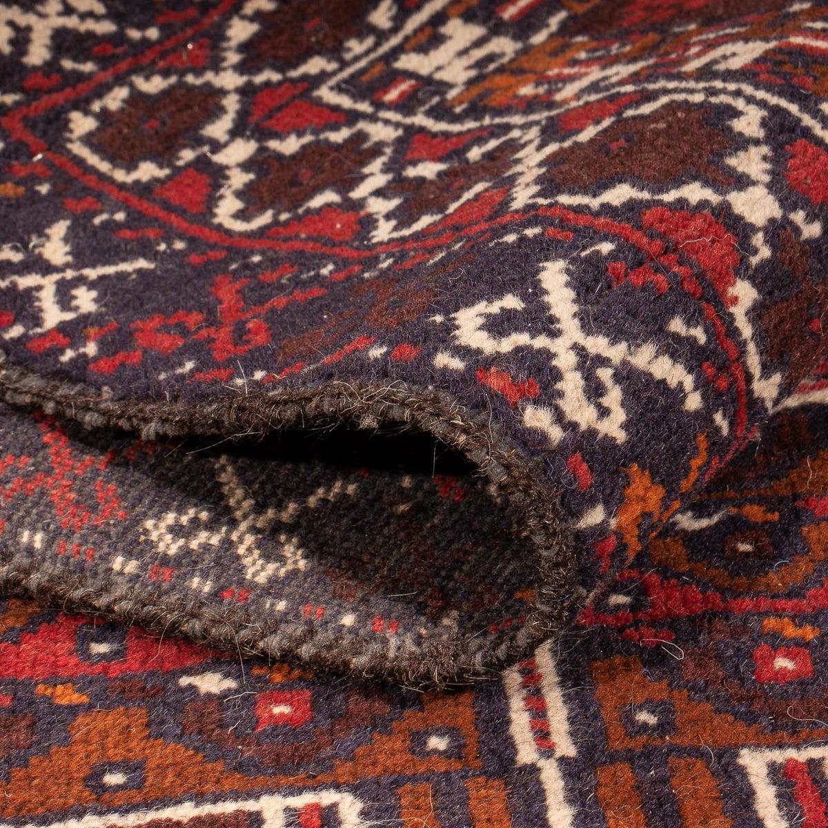 Baluch-matta - 127 x 80 cm - brun