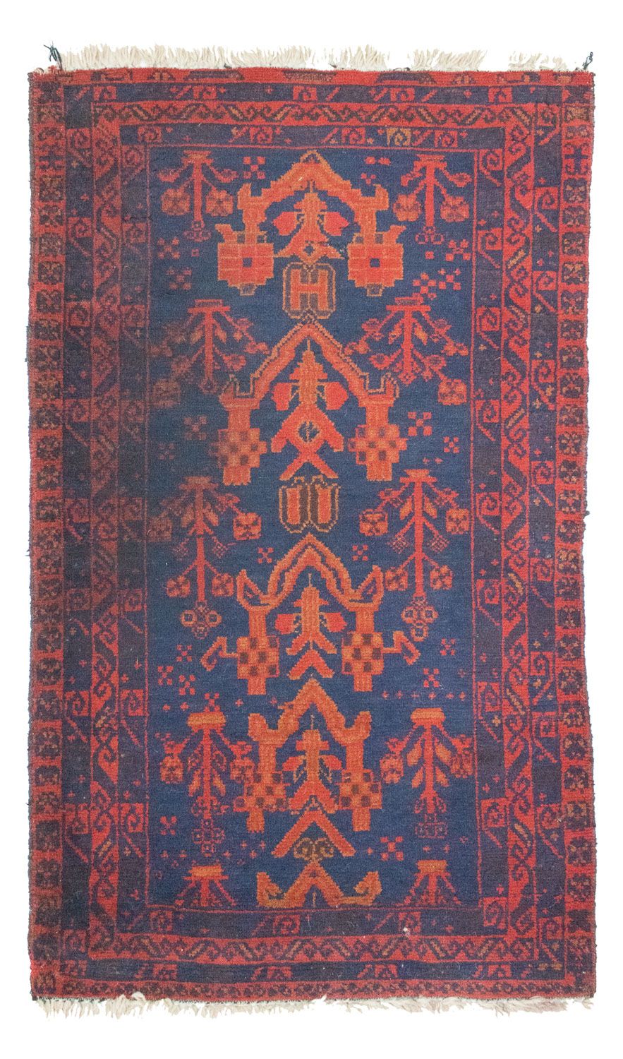 Baluch-matta - 143 x 85 cm - blå
