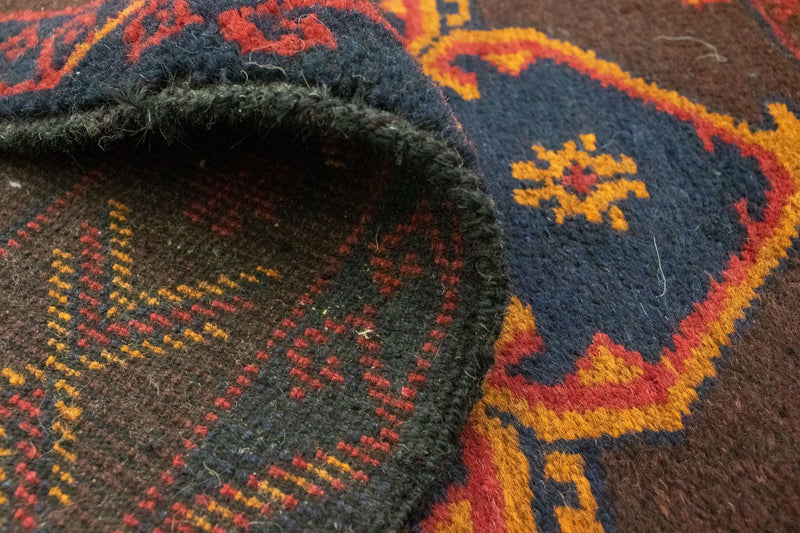 Baluch-matta - 131 x 87 cm - brun