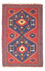 Baluch-matta - 124 x 77 cm - röd