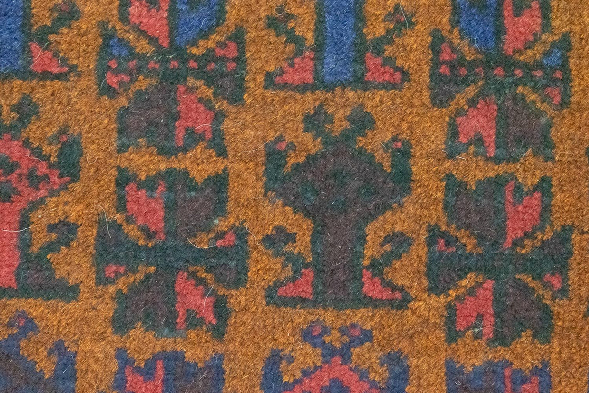 Baluch-matta - 140 x 76 cm - blå