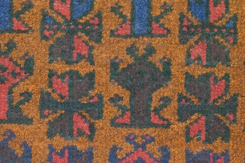 Baluch-matta - 140 x 76 cm - blå