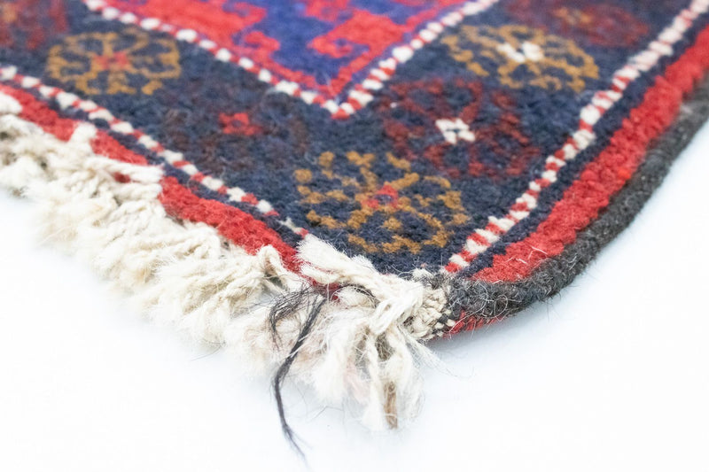 Baluch-matta - 140 x 76 cm - blå