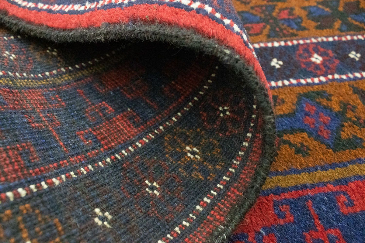 Baluch-matta - 140 x 76 cm - blå