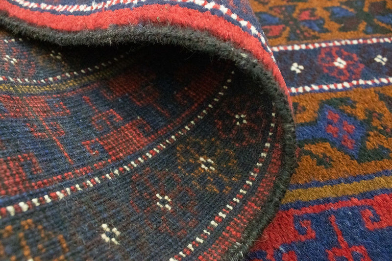 Baluch-matta - 140 x 76 cm - blå