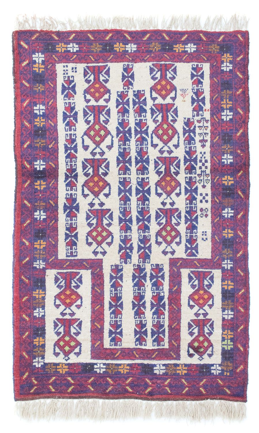 Baluch-matta - 129 x 77 cm - beige