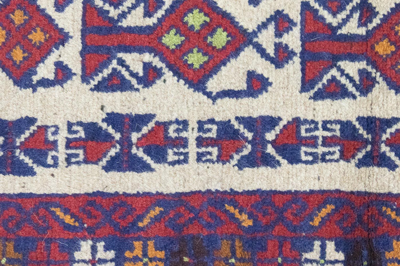 Baluch-matta - 129 x 77 cm - beige