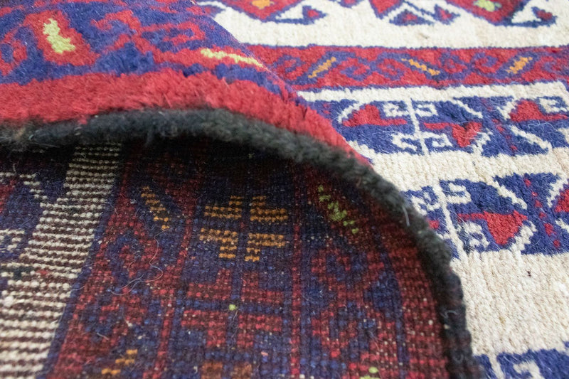 Baluch-matta - 129 x 77 cm - beige