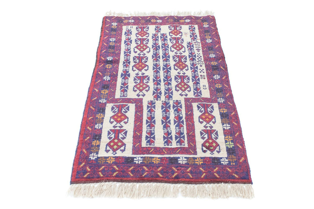 Baluch-matta - 129 x 77 cm - beige