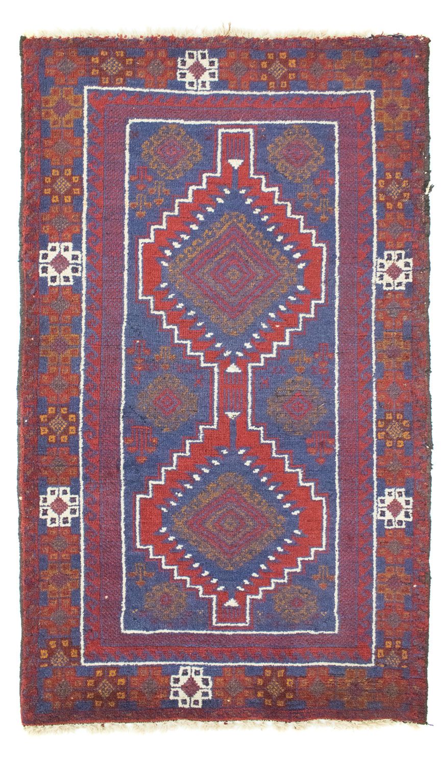 Baluch-matta - 138 x 79 cm - röd