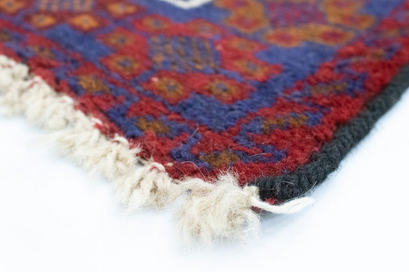 Baluch-matta - 138 x 79 cm - röd