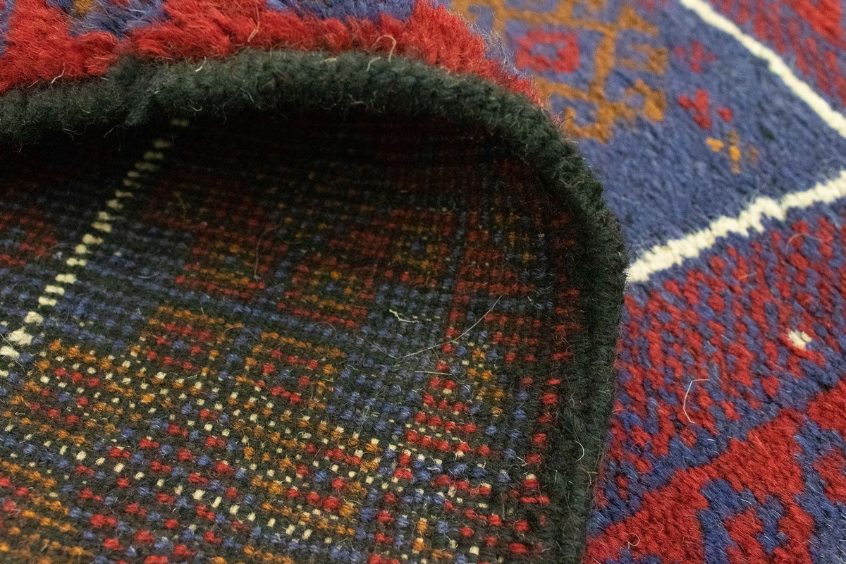 Baluch-matta - 138 x 79 cm - röd