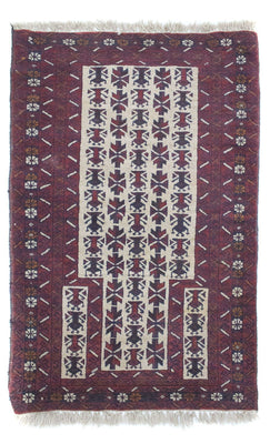 Baluch-matta - 136 x 81 cm - beige