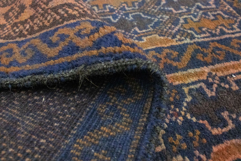 Baluch-matta - 138 x 81 cm - blå