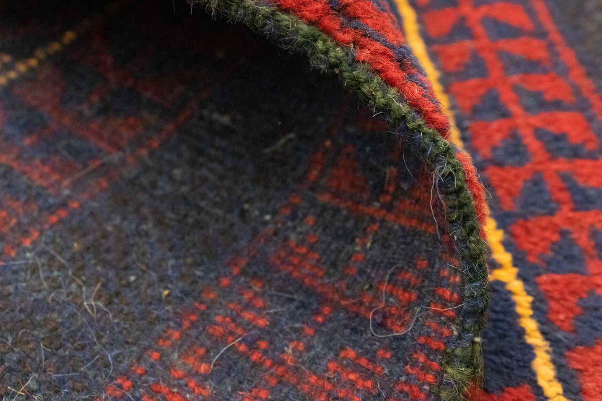 Baluch-matta - 131 x 81 cm - blå