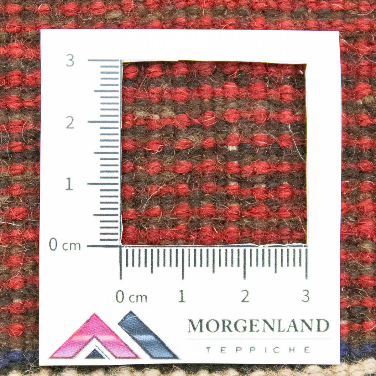 Baluch-matta - 140 x 75 cm - röd