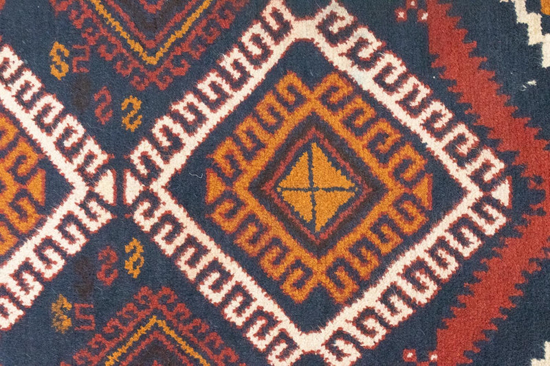 Baluch-matta - 130 x 76 cm - blå