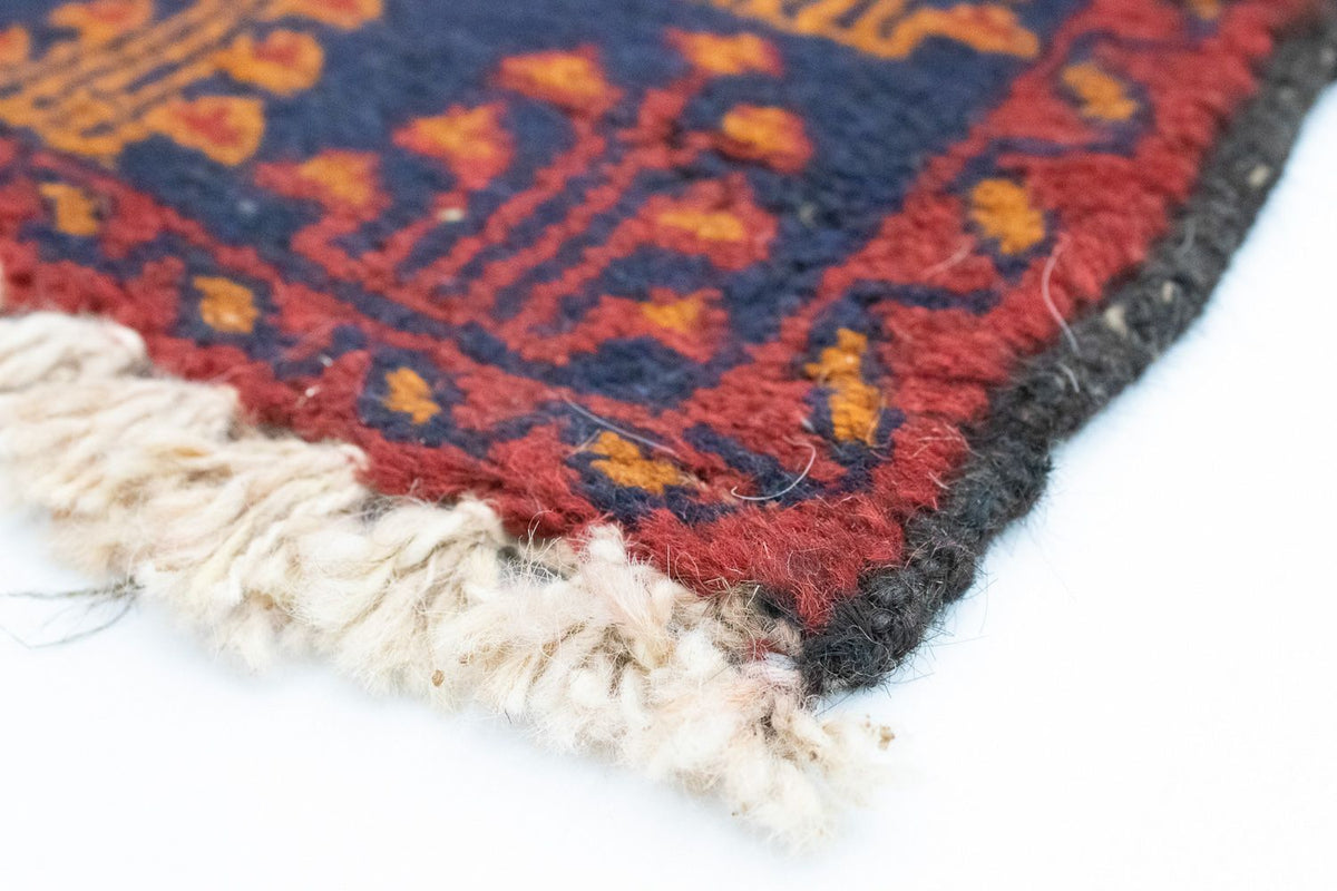 Baluch-matta - 130 x 76 cm - blå