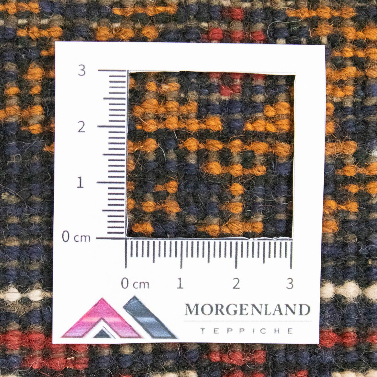 Baluch-matta - 130 x 76 cm - blå