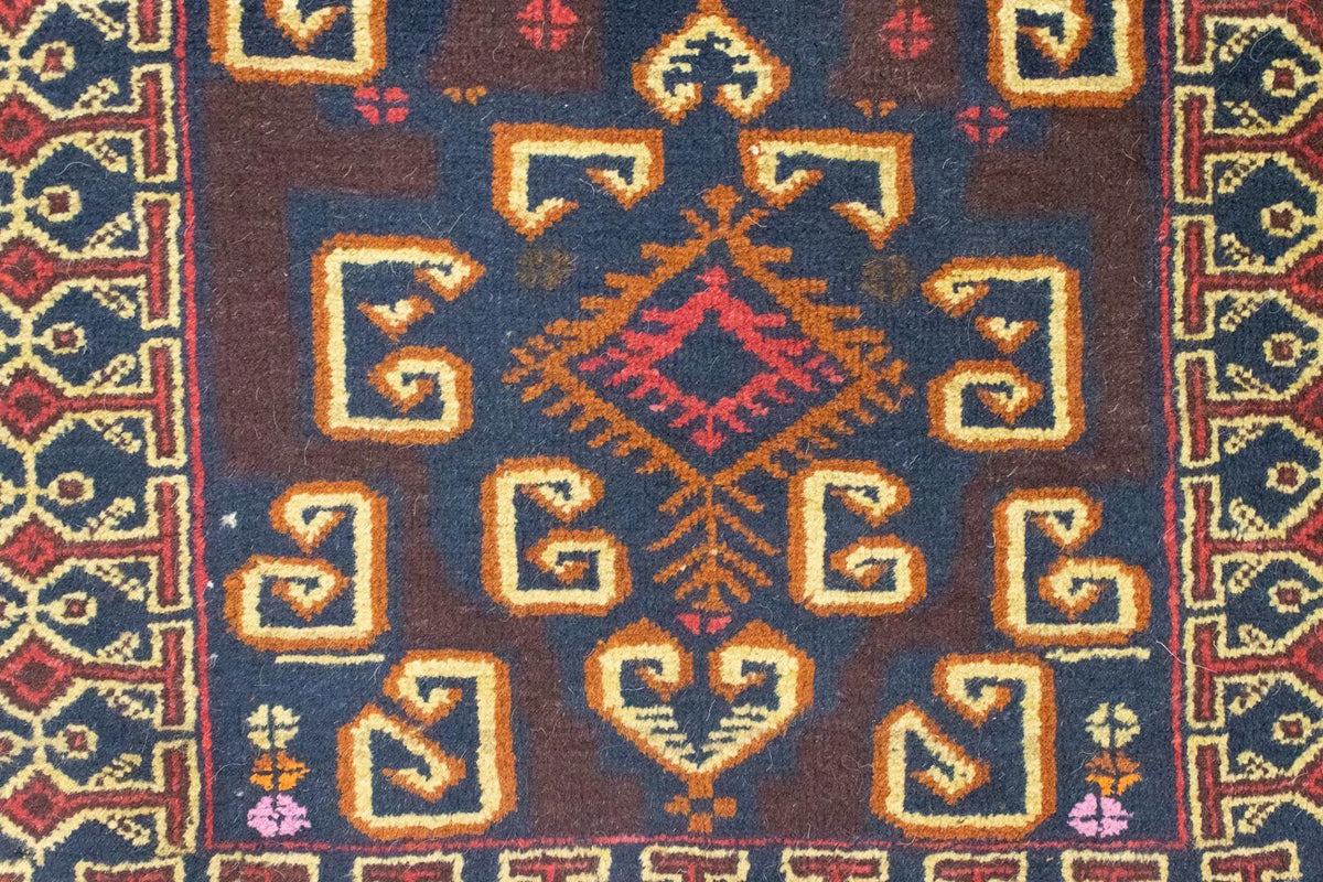 Baluch-matta - 130 x 80 cm - blå