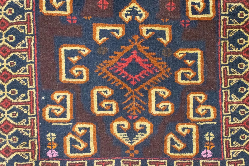 Baluch-matta - 130 x 80 cm - blå