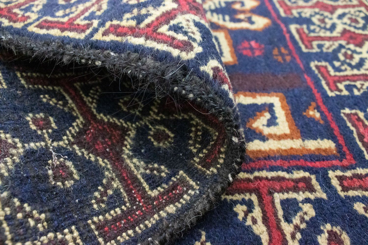 Baluch-matta - 130 x 80 cm - blå