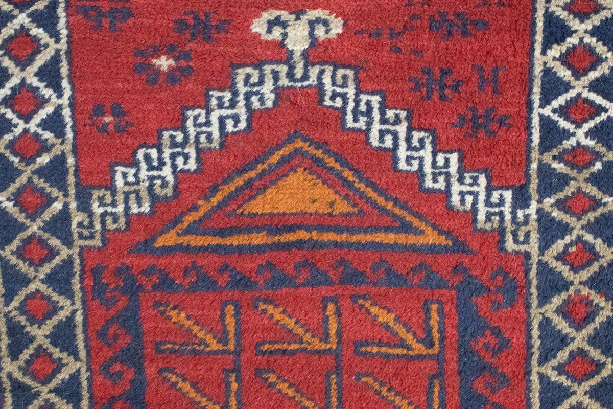 Baluch-matta - 125 x 73 cm - brun