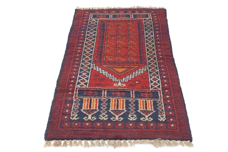Baluch-matta - 125 x 73 cm - brun