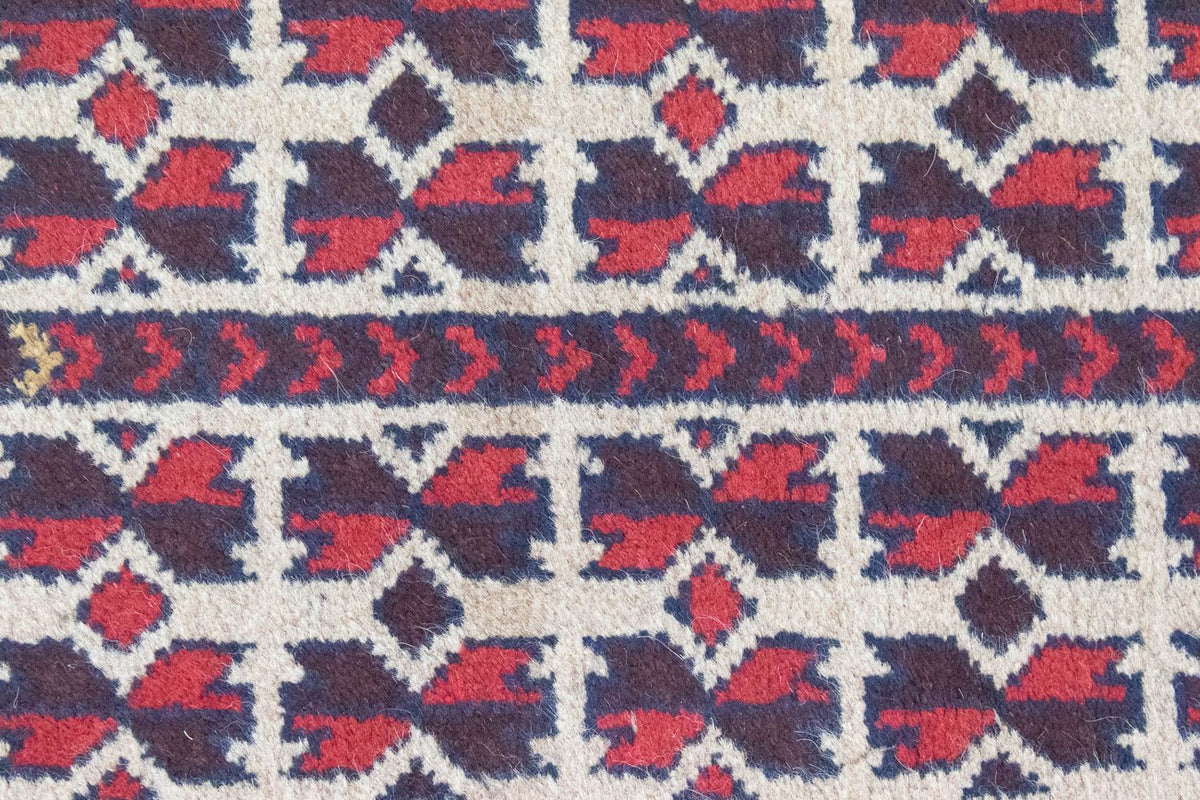 Baluch-matta - 118 x 70 cm - röd