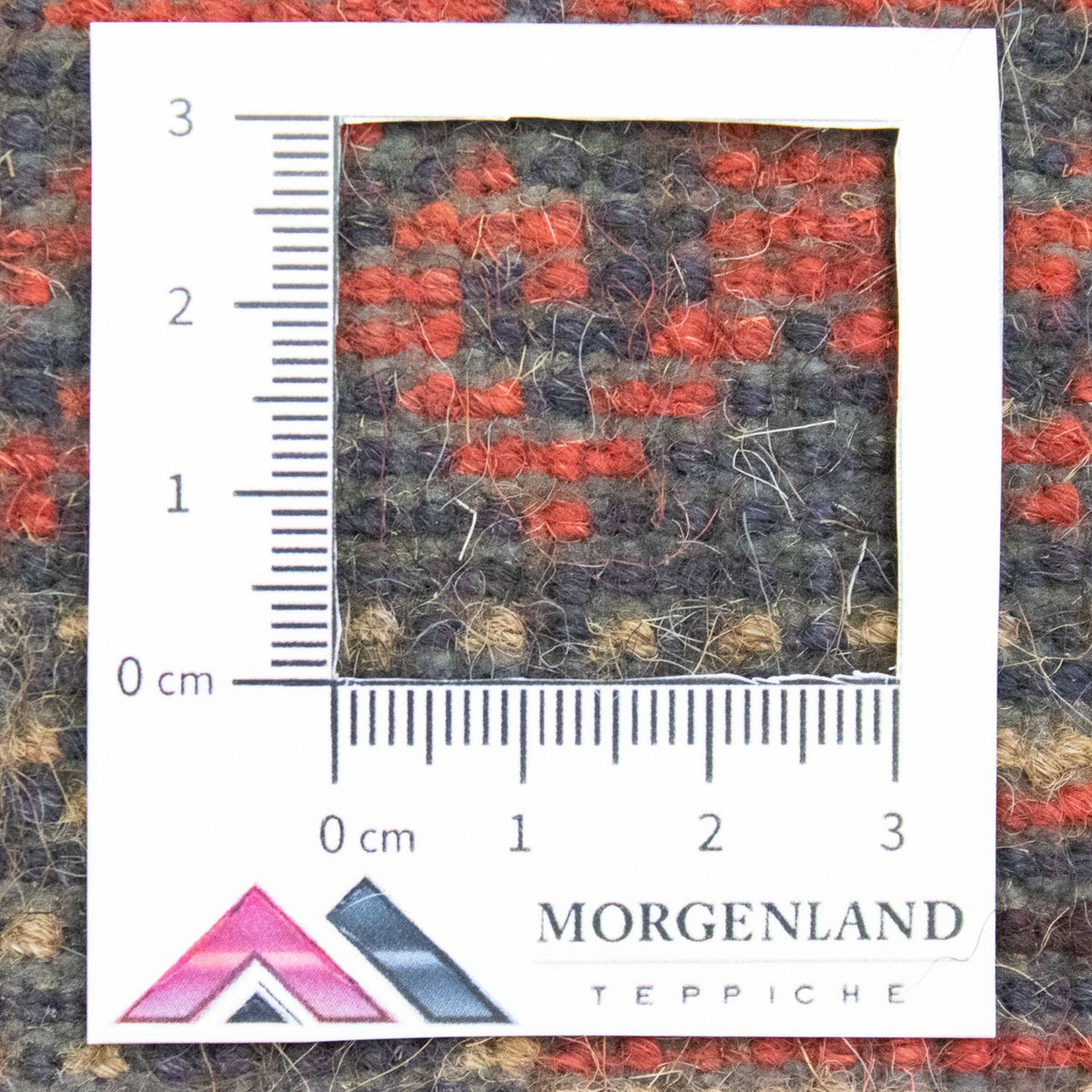 Baluch-matta - 121 x 81 cm - röd