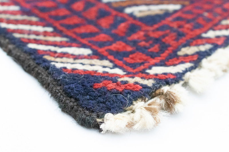 Baluch-matta - 117 x 74 cm - röd