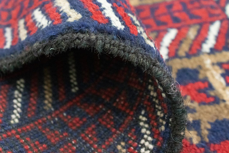 Baluch-matta - 117 x 74 cm - röd