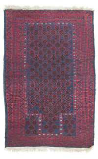 Baluch-matta - 124 x 77 cm - blå