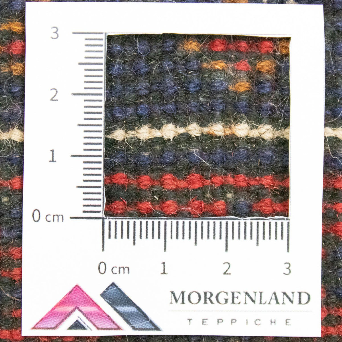 Baluch-matta - 132 x 78 cm - blå