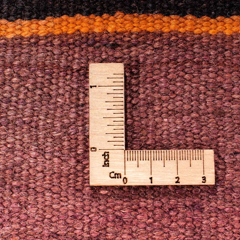 Kelim-matta - gammal kvadrat  - 145 x 140 cm - flerfärgad