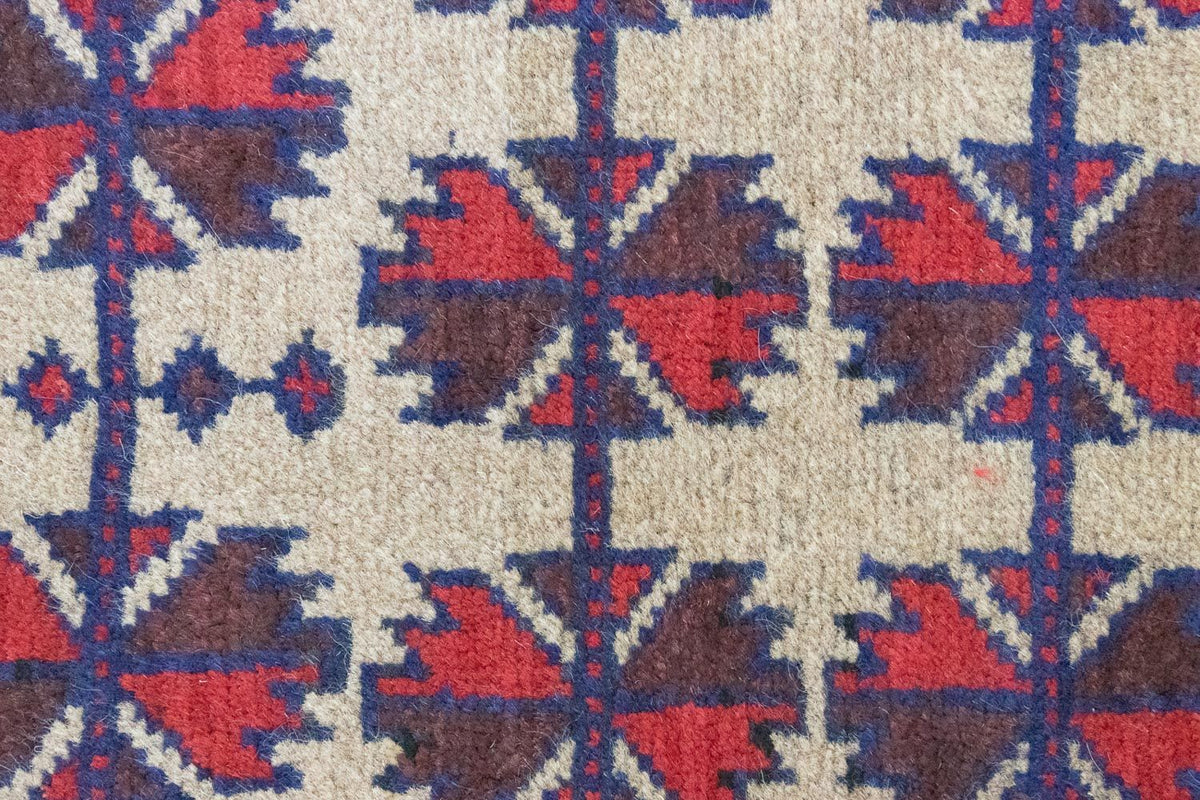 Baluch-matta - 126 x 80 cm - beige