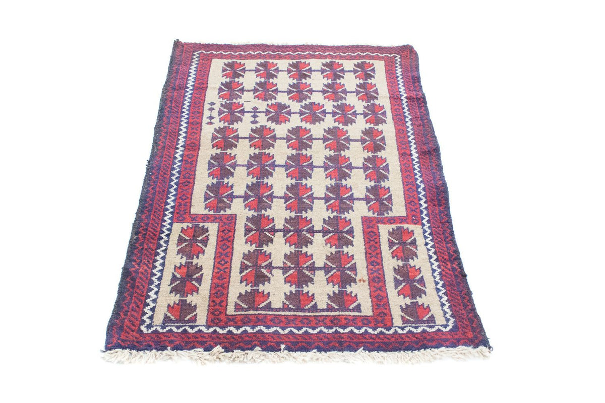 Baluch-matta - 126 x 80 cm - beige