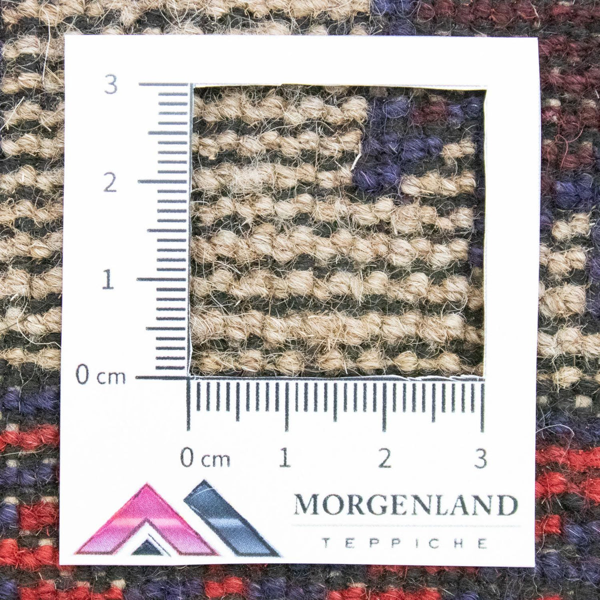 Baluch-matta - 126 x 80 cm - beige