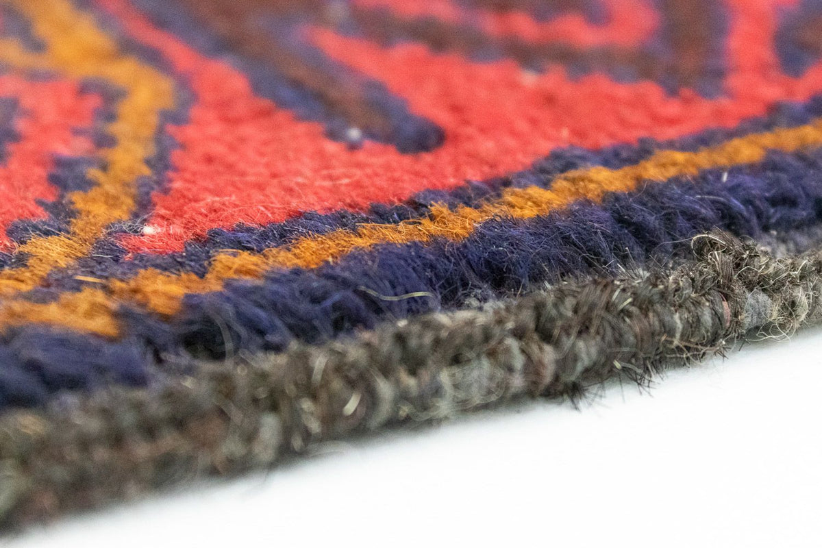 Baluch-matta - 128 x 84 cm - röd