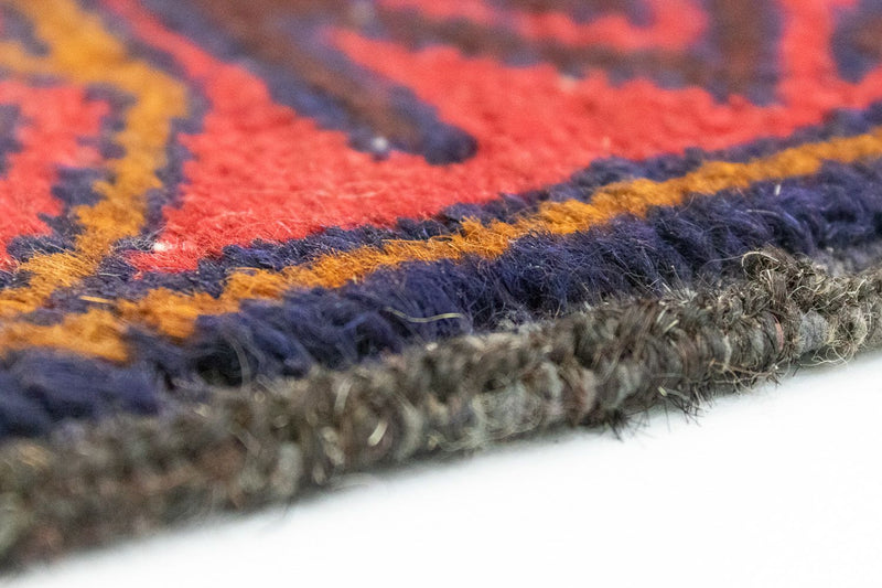 Baluch-matta - 128 x 84 cm - röd