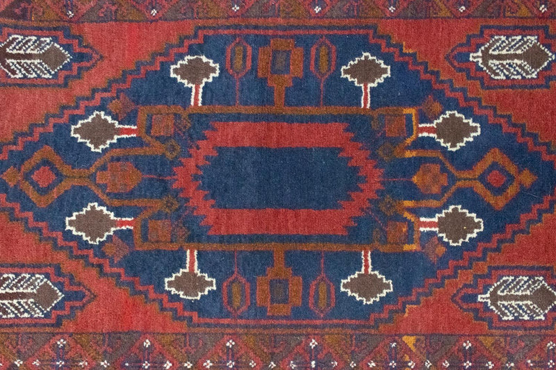 Baluch-matta - 131 x 82 cm - blå