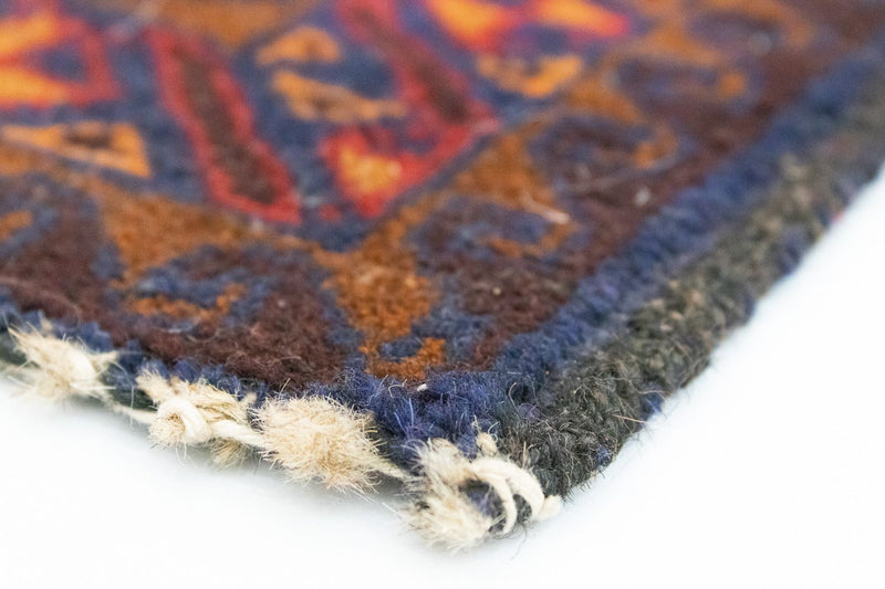 Baluch-matta - 137 x 81 cm - blå