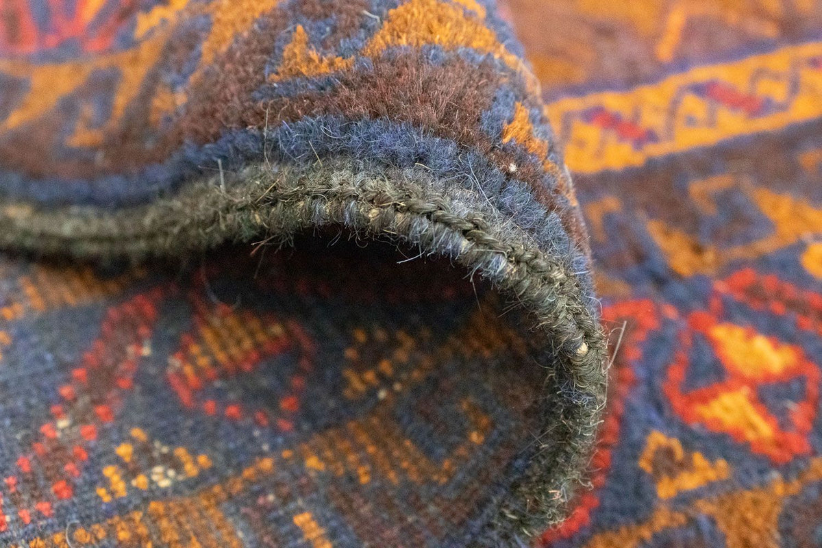 Baluch-matta - 137 x 81 cm - blå