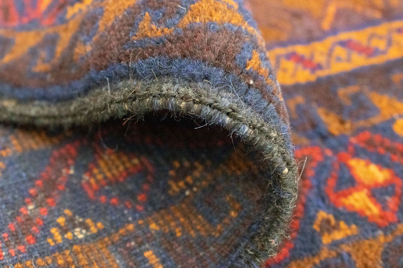 Baluch-matta - 137 x 81 cm - blå