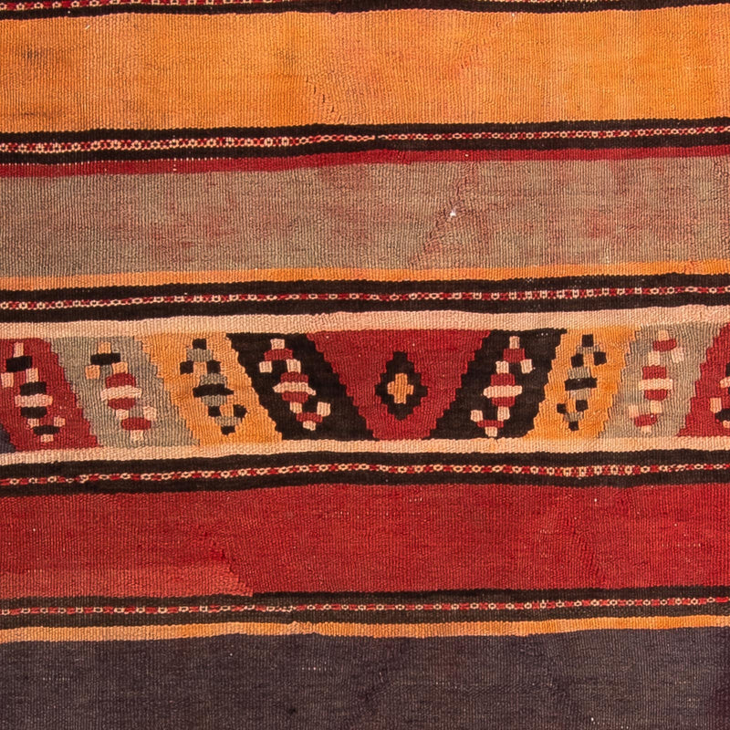 Runner Kelim-matta - gammal - 310 x 150 cm - flerfärgad