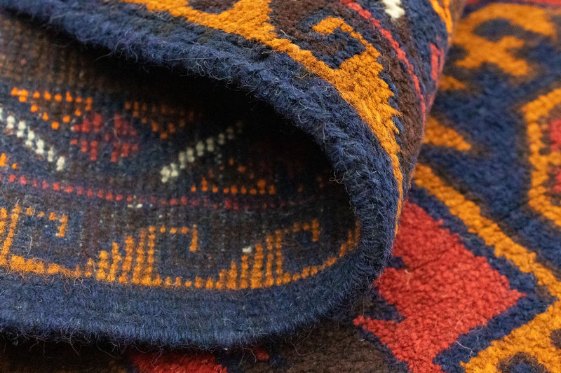 Baluch-matta - 134 x 75 cm - röd