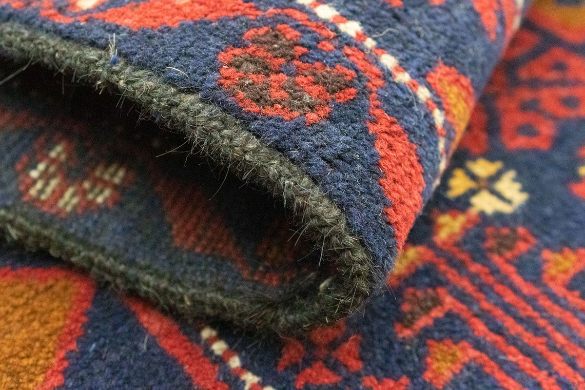 Baluch-matta - 135 x 81 cm - blå