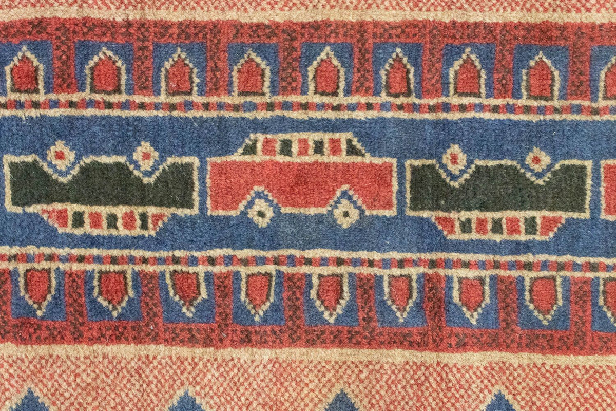 Baluch-matta - 160 x 84 cm - blå